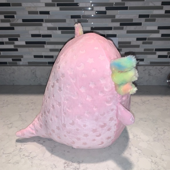 Squishmallows Cressida the Axolotl 12”- NWT Glow in the dark plush!!! - Picture 4 of 7